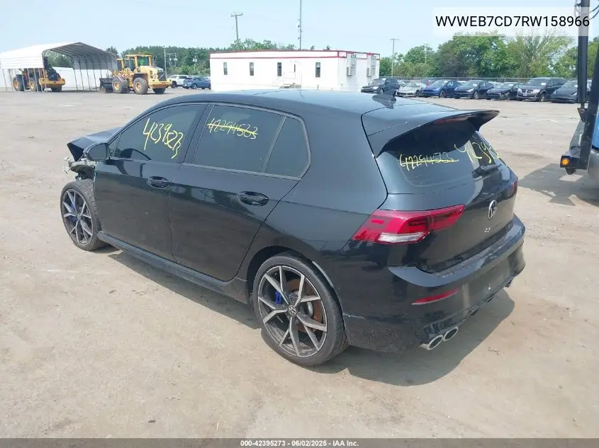2024 Volkswagen Golf R 2.0T VIN: WVWEB7CD7RW158966 Lot: 42395273