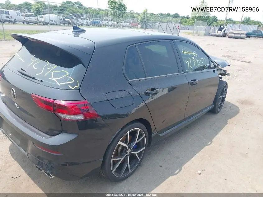 2024 Volkswagen Golf R 2.0T VIN: WVWEB7CD7RW158966 Lot: 42395273
