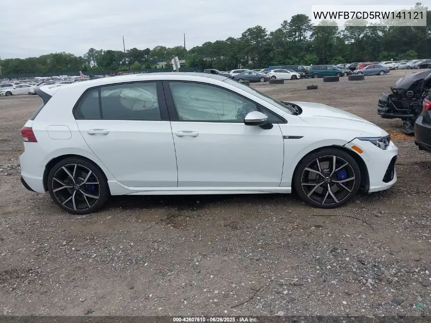 2024 Volkswagen Golf R 2.0T VIN: WVWFB7CD5RW141121 Lot: 42607610
