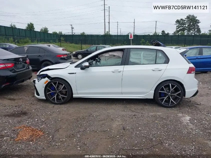 2024 Volkswagen Golf R 2.0T VIN: WVWFB7CD5RW141121 Lot: 42607610
