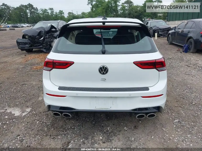 2024 Volkswagen Golf R 2.0T VIN: WVWFB7CD5RW141121 Lot: 42607610
