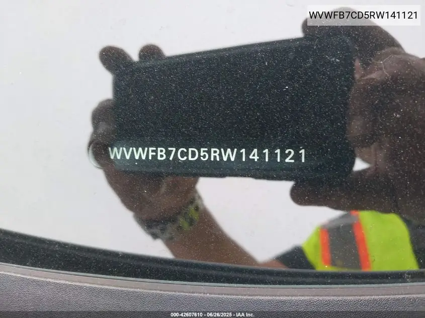 2024 Volkswagen Golf R 2.0T VIN: WVWFB7CD5RW141121 Lot: 42607610