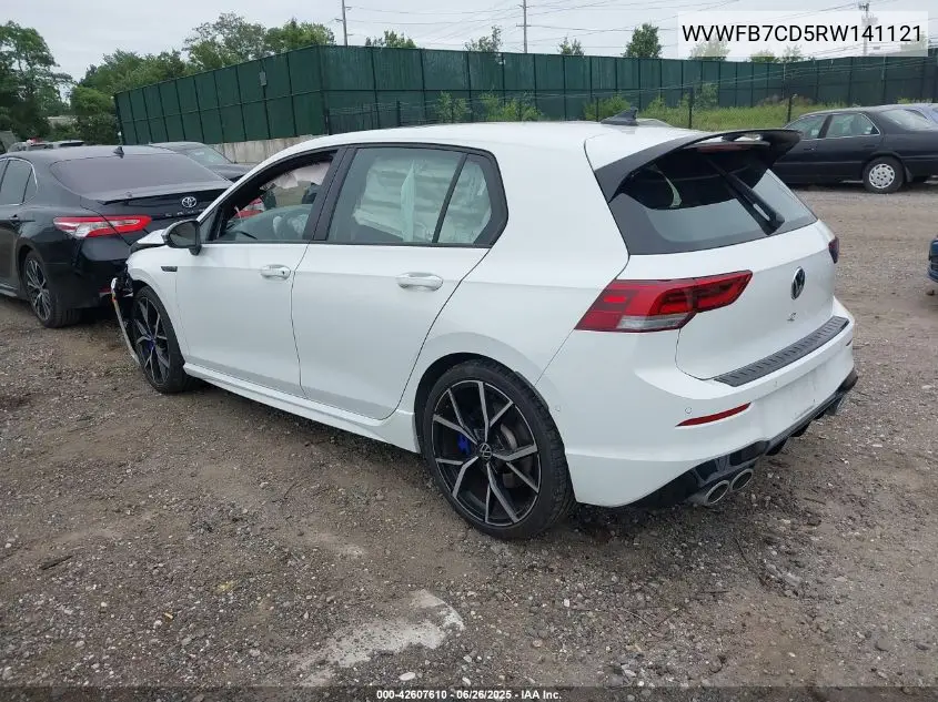 2024 Volkswagen Golf R 2.0T VIN: WVWFB7CD5RW141121 Lot: 42607610