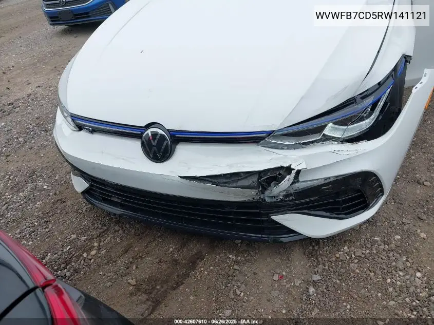 2024 Volkswagen Golf R 2.0T VIN: WVWFB7CD5RW141121 Lot: 42607610