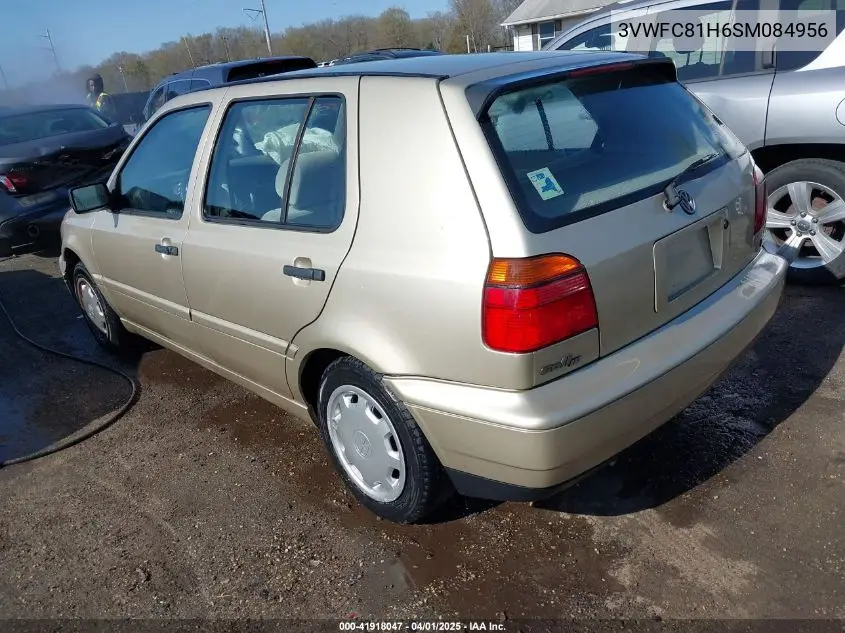 1995 Volkswagen Golf Iii Gl/Gl VIN: 3VWFC81H6SM084956 Lot: 41918047