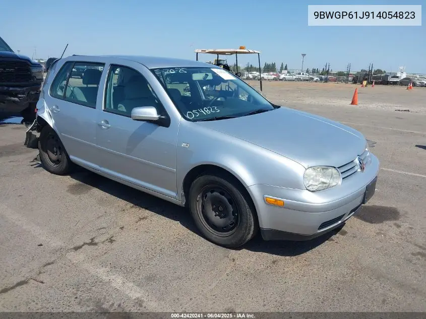 2001 Volkswagen Golf Gls Tdi VIN: 9BWGP61J914054823 Lot: 42420241