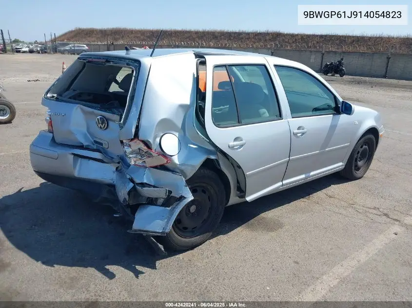 2001 Volkswagen Golf Gls Tdi VIN: 9BWGP61J914054823 Lot: 42420241