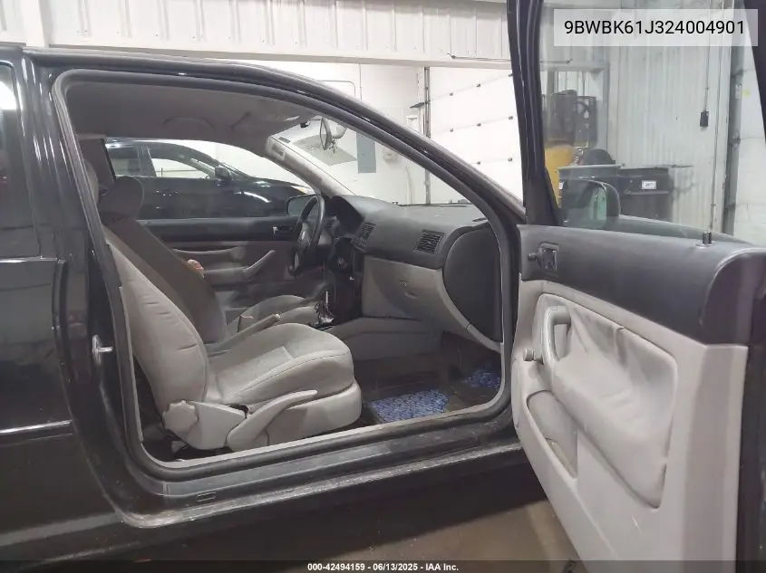 2002 Volkswagen Golf Gl VIN: 9BWBK61J324004901 Lot: 42494159