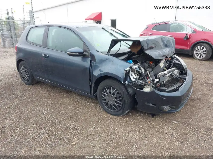 2011 Volkswagen Golf Tdi 2-Door VIN: WVWBM7AJ9BW255338 Lot: 42179064