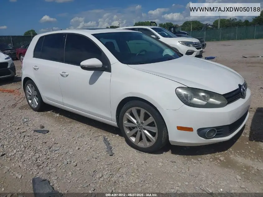 2013 Volkswagen Golf 2.0L Tdi 4-Door VIN: WVWNM7AJXDW050188 Lot: 42613512