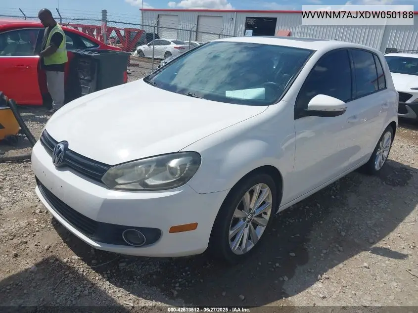 2013 Volkswagen Golf 2.0L Tdi 4-Door VIN: WVWNM7AJXDW050188 Lot: 42613512