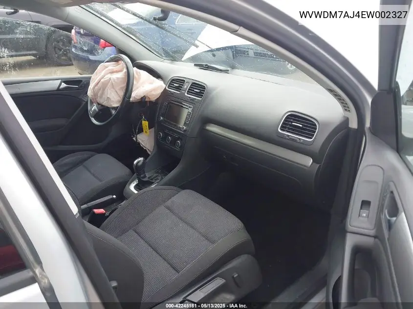 2014 Volkswagen Golf 2.0L Tdi VIN: WVWDM7AJ4EW002327 Lot: 42245181
