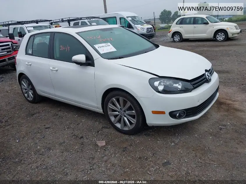 2014 Volkswagen Golf 2.0L Tdi VIN: WVWNM7AJ7EW009759 Lot: 42602648