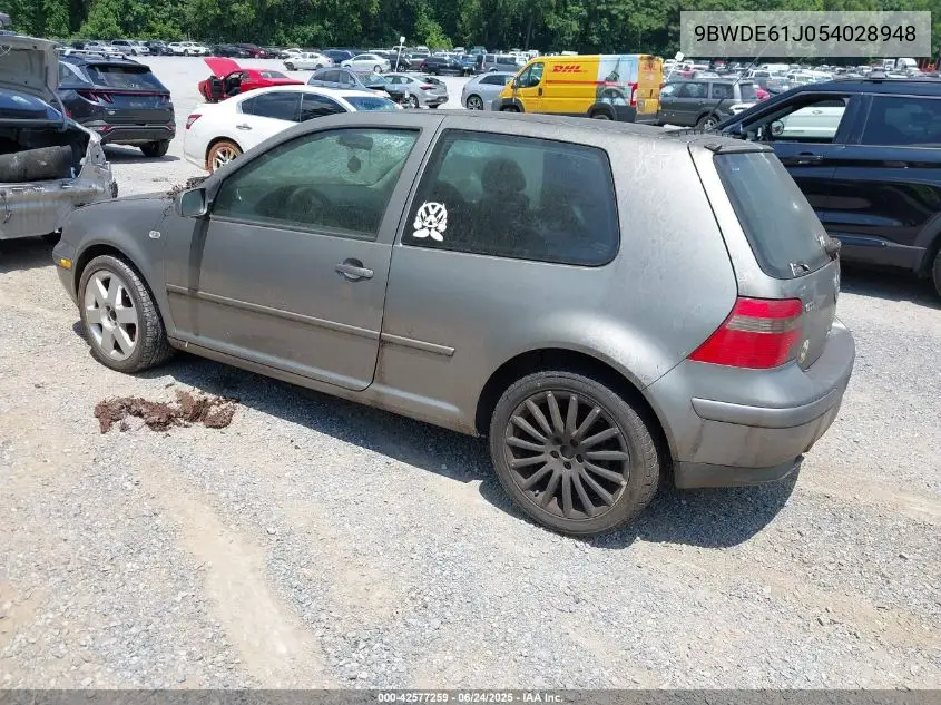 2005 Volkswagen Gti 1.8T VIN: 9BWDE61J054028948 Lot: 42577259