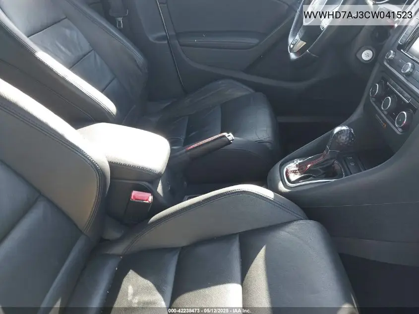 2012 Volkswagen Gti 4-Door Autobahn VIN: WVWHD7AJ3CW041523 Lot: 42238473