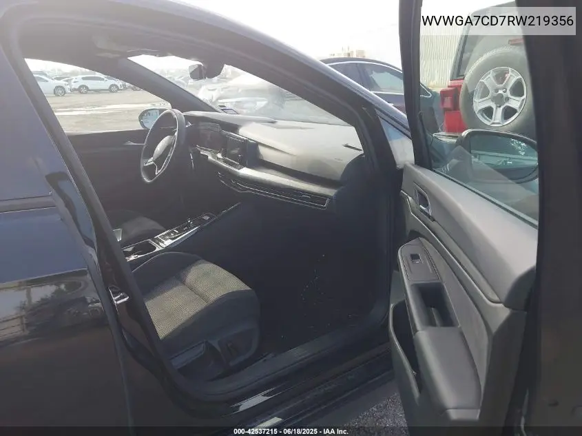 2024 Volkswagen Golf Gti 2.0T S VIN: WVWGA7CD7RW219356 Lot: 42537215