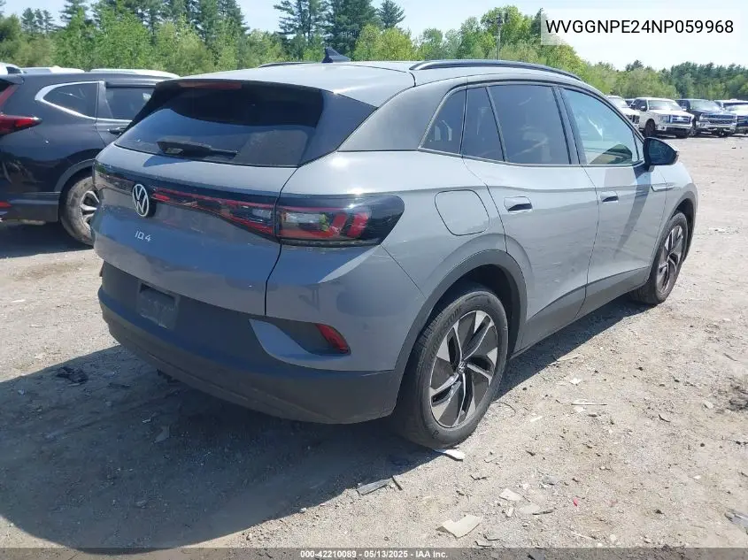 2022 Volkswagen Id.4 Awd Pro S VIN: WVGGNPE24NP059968 Lot: 42210089