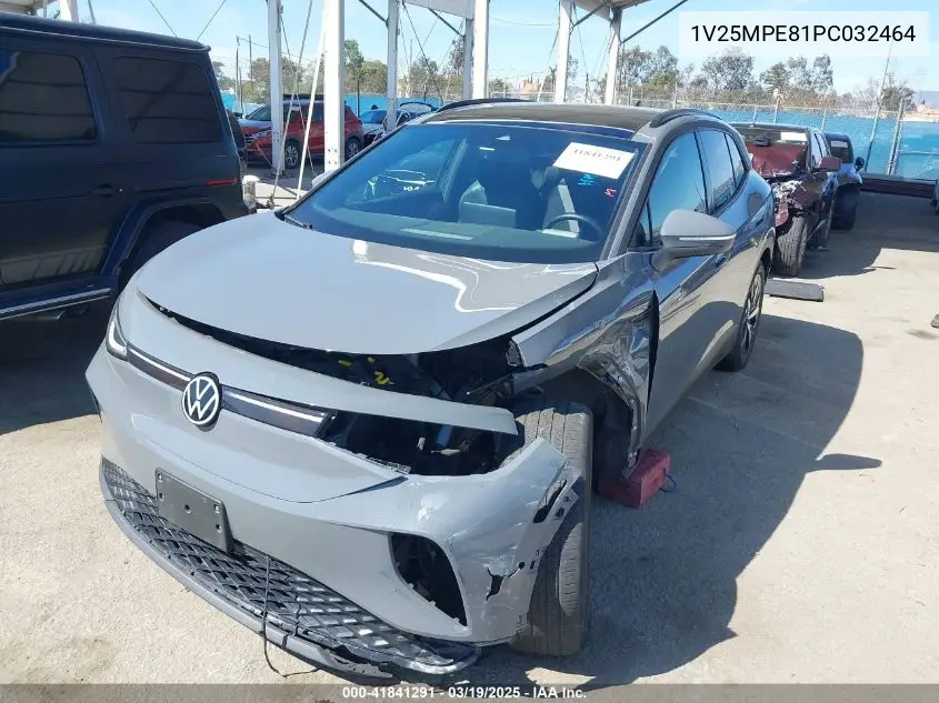 2023 Volkswagen Id.4 S VIN: 1V25MPE81PC032464 Lot: 41841291