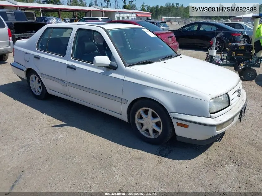 1995 Volkswagen Jetta Iii Gls VIN: 3VWSC81H7SM082888 Lot: 42440198