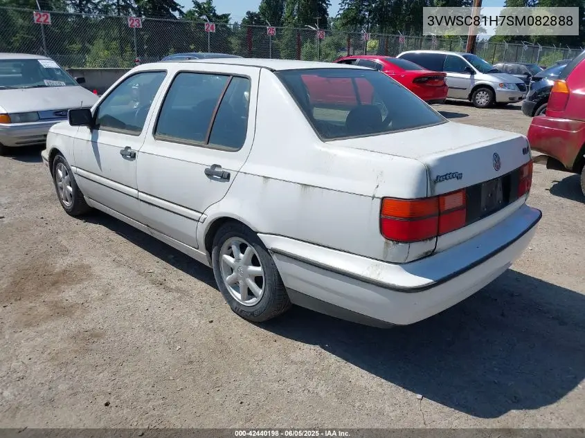 1995 Volkswagen Jetta Iii Gls VIN: 3VWSC81H7SM082888 Lot: 42440198