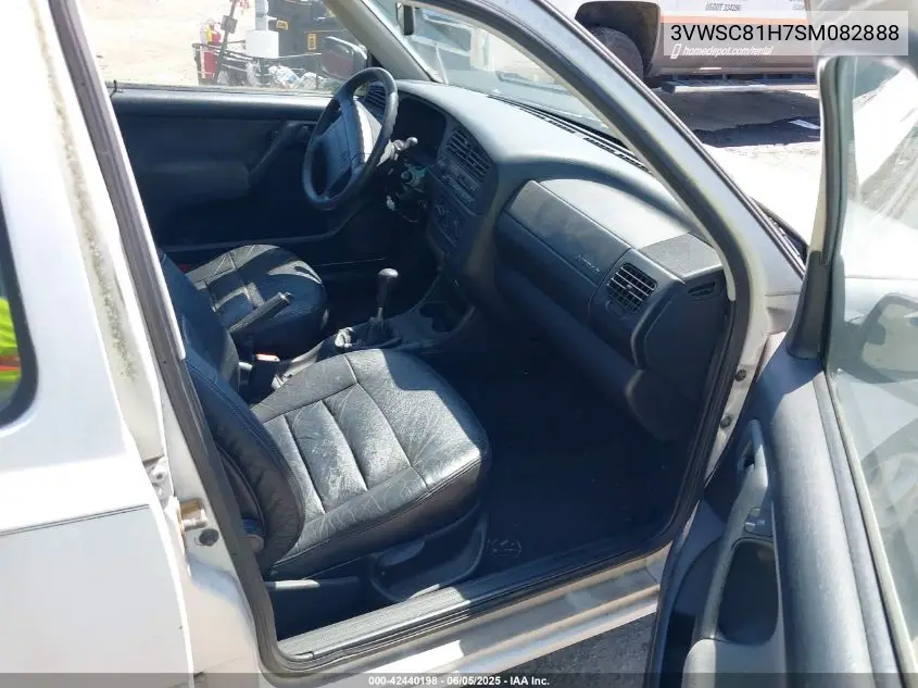 1995 Volkswagen Jetta Iii Gls VIN: 3VWSC81H7SM082888 Lot: 42440198