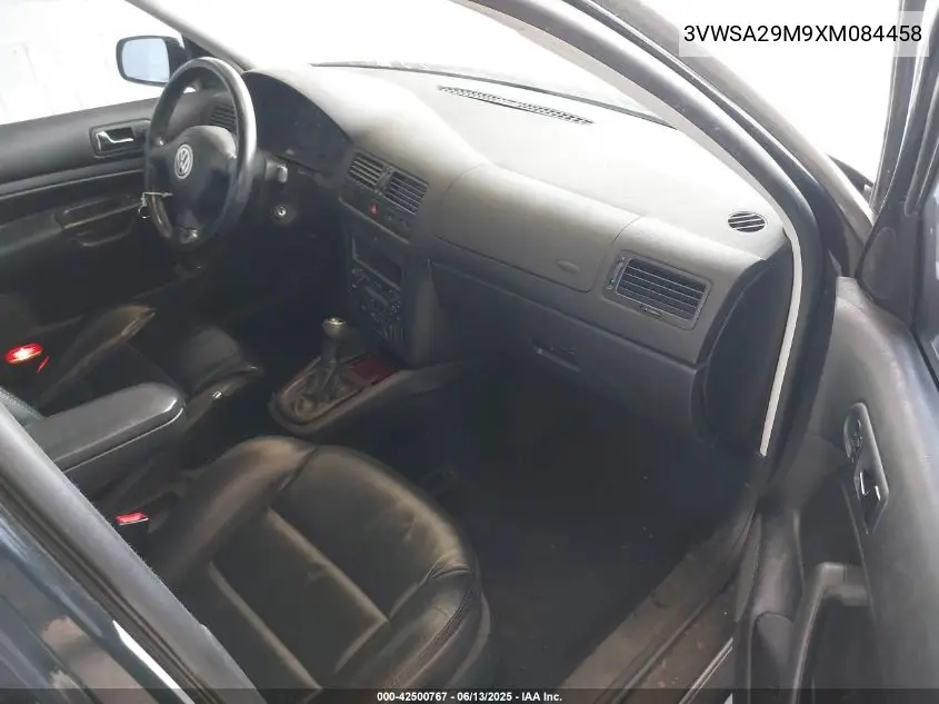 1999 Volkswagen Jetta Gls VIN: 3VWSA29M9XM084458 Lot: 42500767