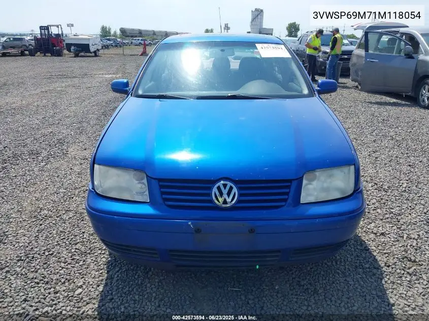 2001 Volkswagen Jetta Gls Tdi VIN: 3VWSP69M71M118054 Lot: 42573594