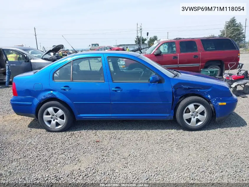 2001 Volkswagen Jetta Gls Tdi VIN: 3VWSP69M71M118054 Lot: 42573594