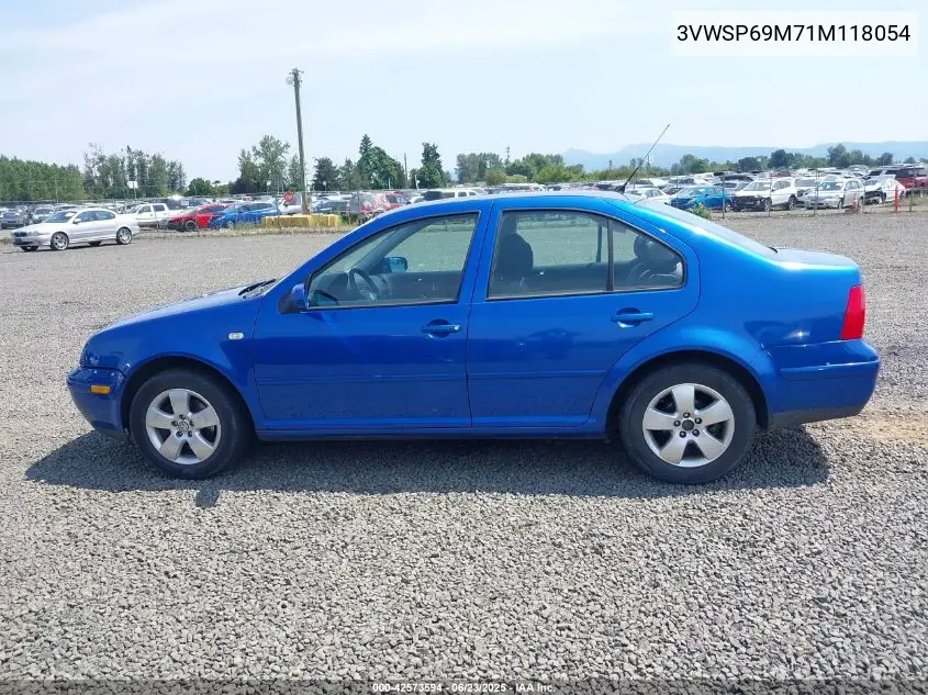 2001 Volkswagen Jetta Gls Tdi VIN: 3VWSP69M71M118054 Lot: 42573594