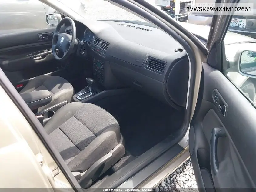 2004 Volkswagen Jetta Gls 2.0L VIN: 3VWSK69MX4M102661 Lot: 42142245