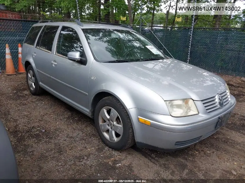 2004 Volkswagen Jetta Gls Tdi VIN: WVWSR61JX4W143002 Lot: 42206137