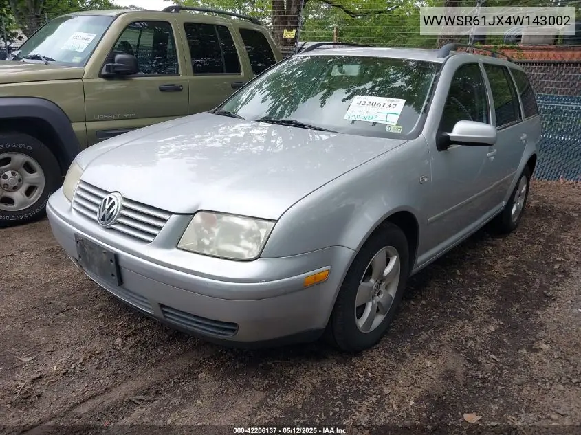 2004 Volkswagen Jetta Gls Tdi VIN: WVWSR61JX4W143002 Lot: 42206137