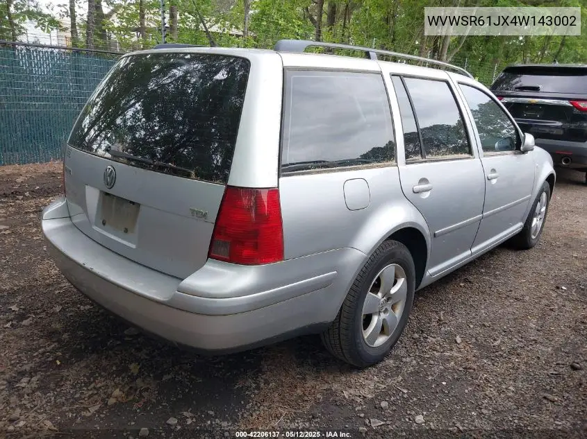2004 Volkswagen Jetta Gls Tdi VIN: WVWSR61JX4W143002 Lot: 42206137