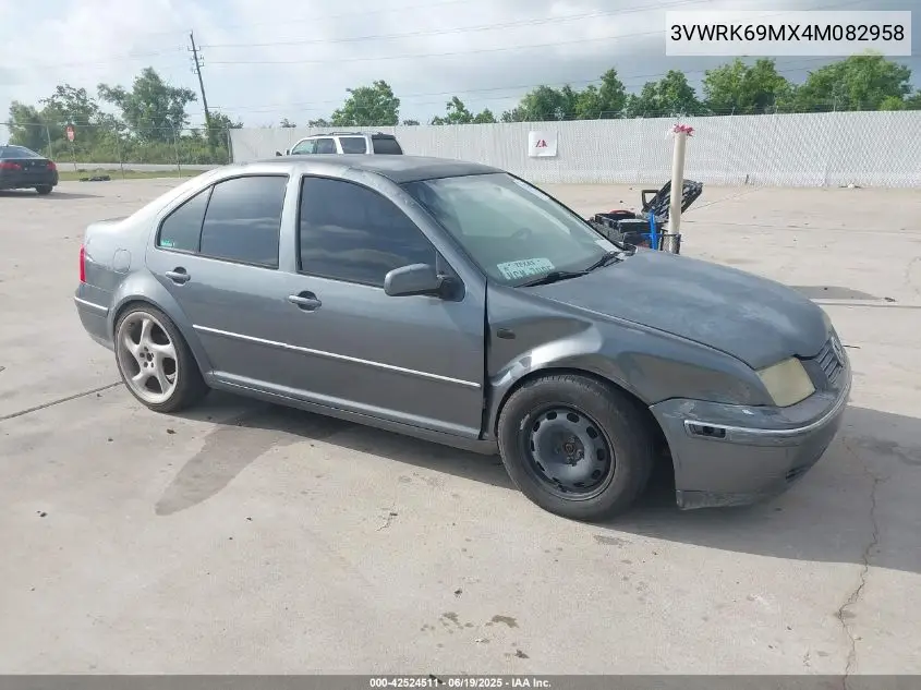 2004 Volkswagen Jetta Gl VIN: 3VWRK69MX4M082958 Lot: 42524511