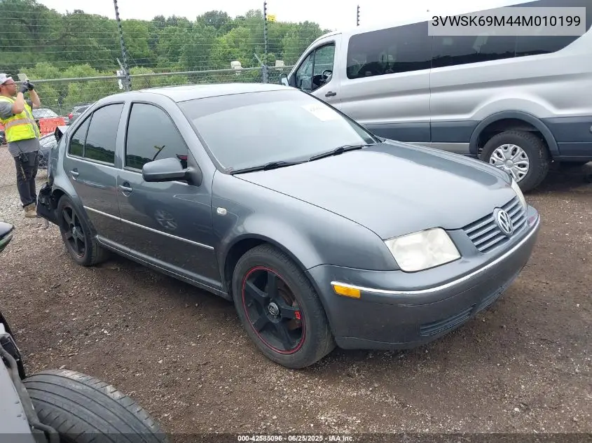 2004 Volkswagen Jetta Gls 2.0L VIN: 3VWSK69M44M010199 Lot: 42585096