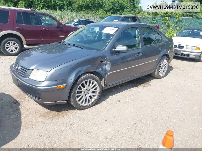 2004 Volkswagen Jetta Gli VIN: 3VWVH69M54M015830 Lot: 42615641