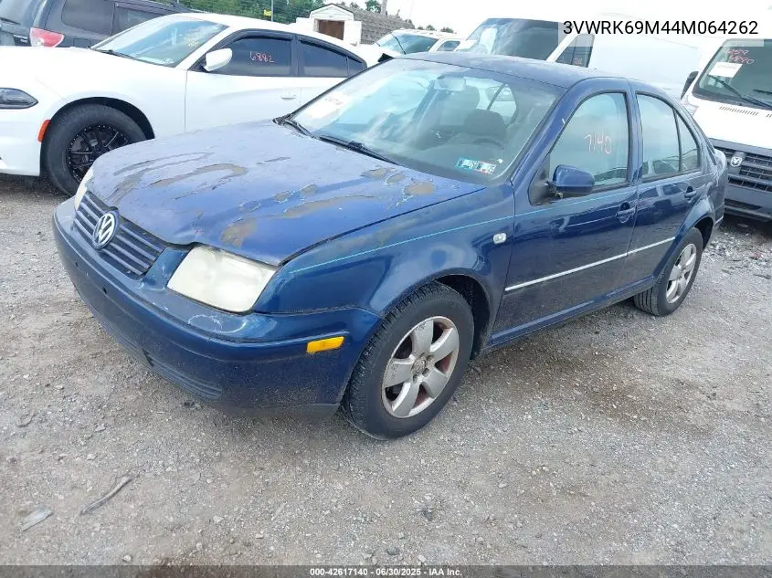 2004 Volkswagen Jetta Gl VIN: 3VWRK69M44M064262 Lot: 42617140