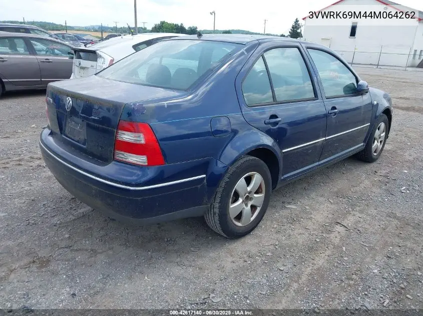 2004 Volkswagen Jetta Gl VIN: 3VWRK69M44M064262 Lot: 42617140