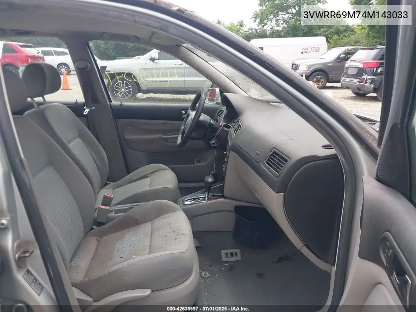2004 Volkswagen Jetta Gl Tdi VIN: 3VWRR69M74M143033 Lot: 42635597