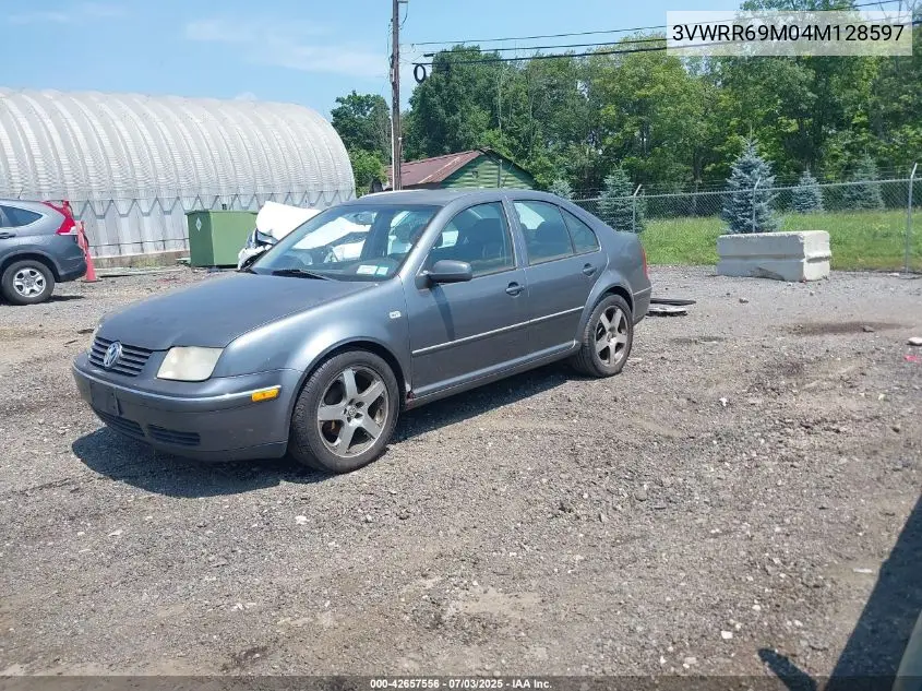 2004 Volkswagen Jetta Gl Tdi VIN: 3VWRR69M04M128597 Lot: 42657556