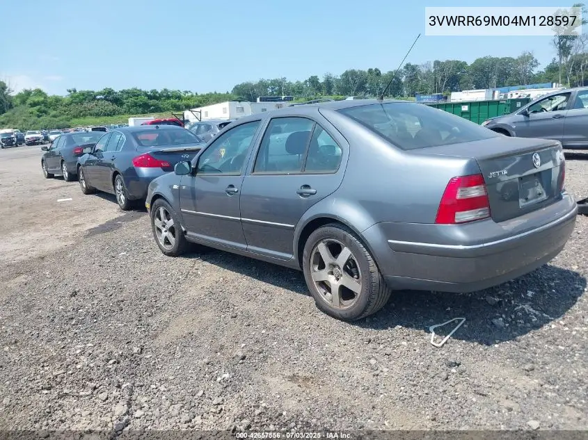 2004 Volkswagen Jetta Gl Tdi VIN: 3VWRR69M04M128597 Lot: 42657556