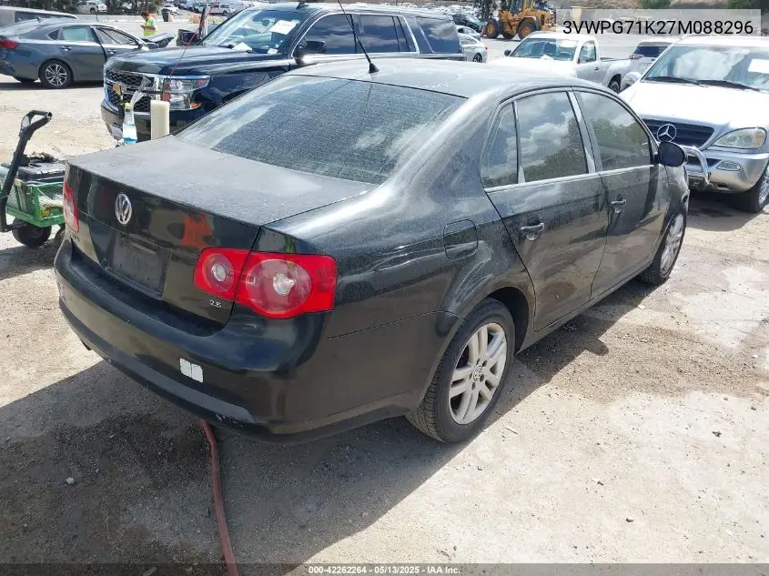 2007 Volkswagen Jetta 2.5 VIN: 3VWPG71K27M088296 Lot: 42262264