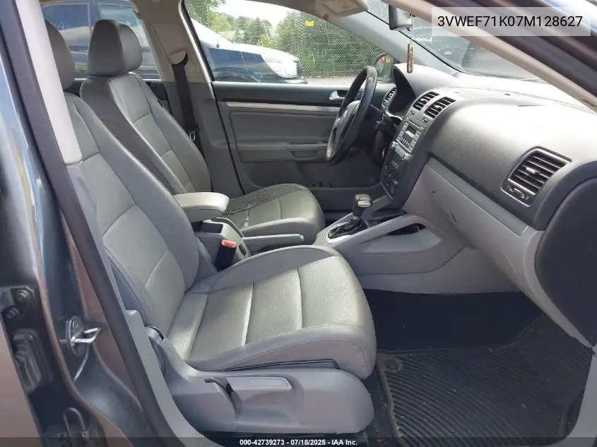 2007 Volkswagen Jetta Wolfsburg VIN: 3VWEF71K07M128627 Lot: 42739273