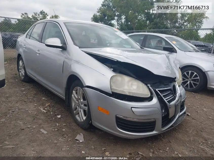 2007 Volkswagen Jetta Wolfsburg Edition VIN: 3VWEF71K77M166713 Lot: 42746458