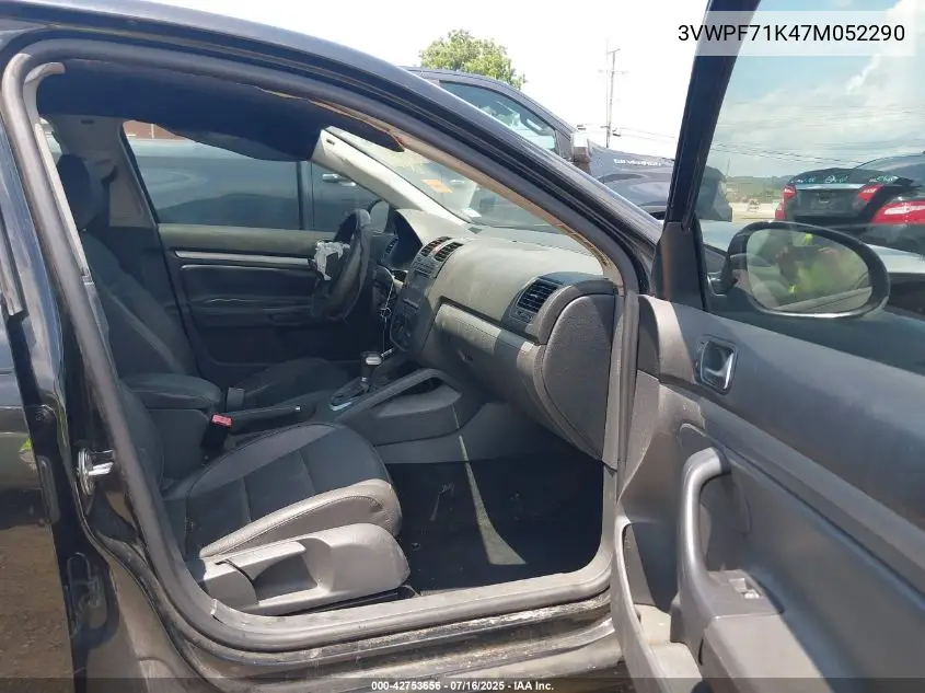 2007 Volkswagen Jetta 2.5 VIN: 3VWPF71K47M052290 Lot: 42753656