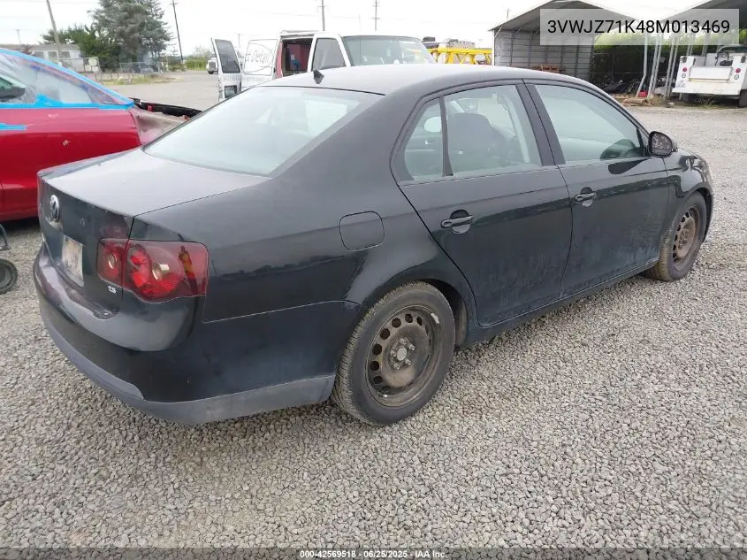 2008 Volkswagen Jetta S VIN: 3VWJZ71K48M013469 Lot: 42569518