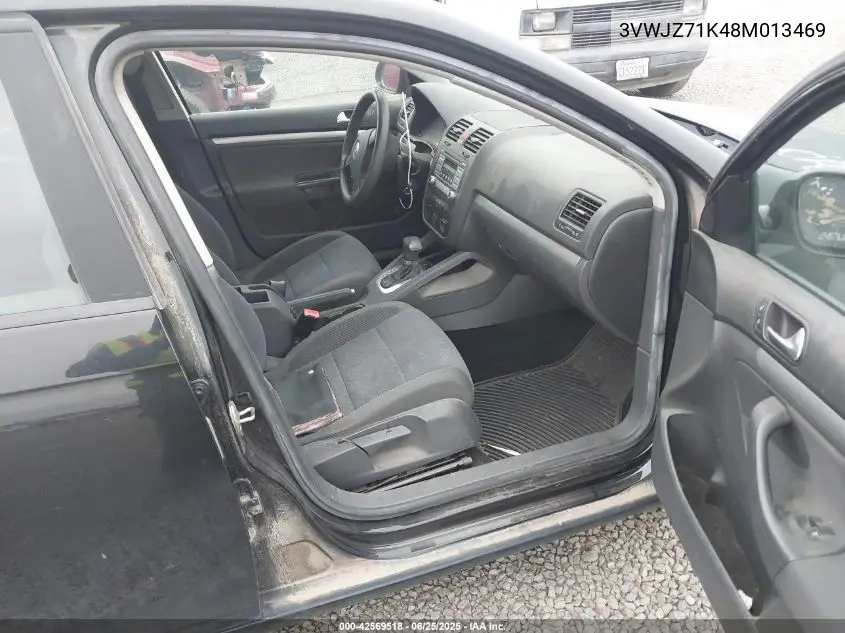 2008 Volkswagen Jetta S VIN: 3VWJZ71K48M013469 Lot: 42569518
