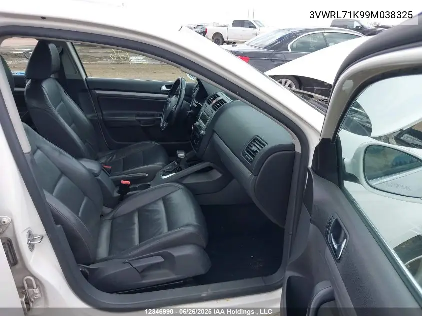 2009 Volkswagen Jetta 2.0 Tdi Highline VIN: 3VWRL71K99M038325 Lot: 12346990