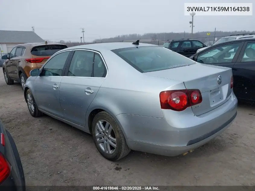 2009 Volkswagen Jetta Tdi VIN: 3VWAL71K59M164338 Lot: 41619846
