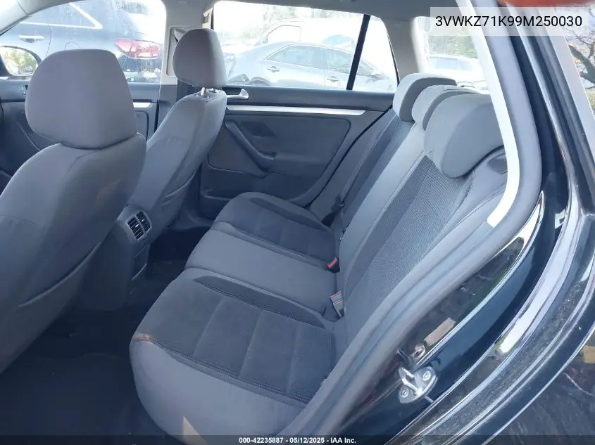 2009 Volkswagen Jetta 2.5L S VIN: 3VWKZ71K99M250030 Lot: 42235887